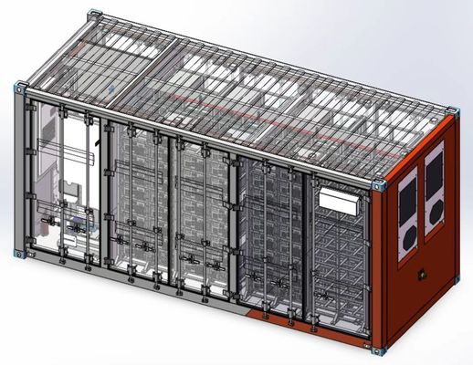 1.3 MWH BESS Hệ thống lưu trữ năng lượng pin Lithium Lifepo4 Energy ESS