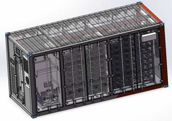 Hệ thống điện Lifepo4 51.2v BESS Bộ lưu trữ năng lượng 500kw ESS