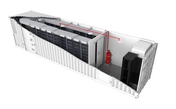 Hệ thống lưu trữ năng lượng pin MWH BESS 500kwh đến 1,37 MWH Bộ pin ESS