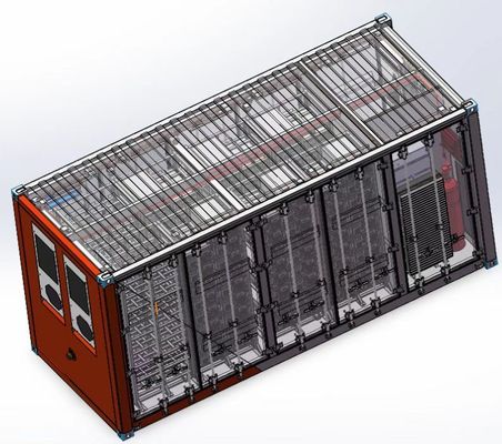 Lifepo4 Hệ thống lưu trữ năng lượng BESS được thiết kế sẵn Pin lưu lượng 500kw ESS
